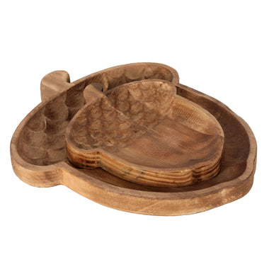 Recycled Wooden Acorn Bowl