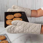 Stonewash Oven Mitt - Dove Grey