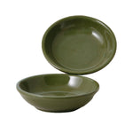 Appetizer Board with Olive Green Bowl