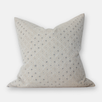 18x18 Odette Neutral Ivory Dotted Pillow Cover