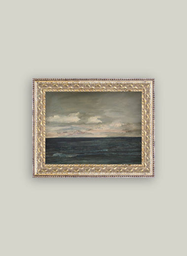 8x10 Ocean View Framed Antique Framed Art