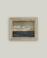 8x10 Ocean View Framed Antique Framed Art