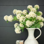 29" Cream Snowball Spray