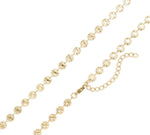 Gianna Sunburst Chain Necklace