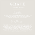 GRACE | Sea Salt + Sage Reed Diffuser