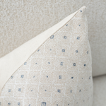18x18 Odette Neutral Ivory Dotted Pillow Cover