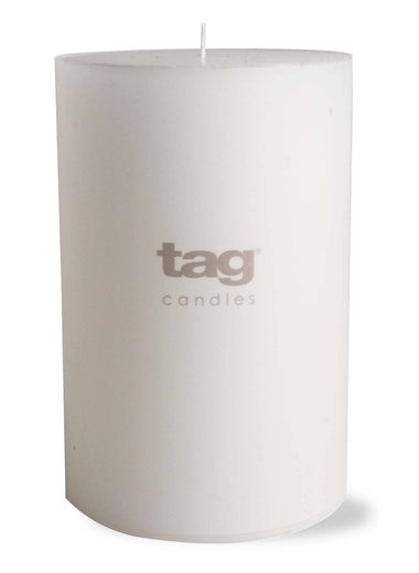 4x6 Chapel Pillar Candle - White