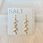 Marquise Gold Dangle Earrings
