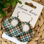 Charlotte Plaid Earrings