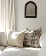 20x20 Textured Beige Throw Pillow Cover