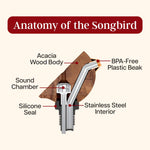 Songbird Specialties® "Singing" Wine Bottle Pourer