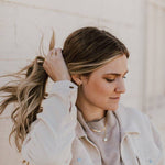 Athena Gold Hoops