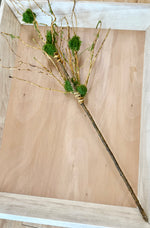 32" Twig Spray with Moss
