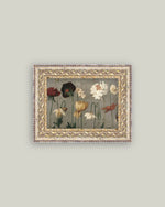 5x7 Vintage Garden Framed Art