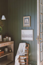 8x10 Winter Fawn Framed Antique Art