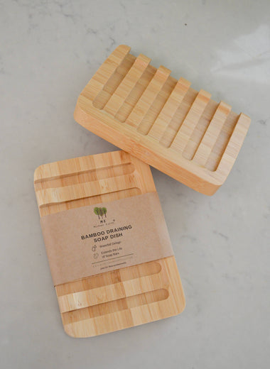 Bamboo Draining Soap Dish