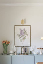 5x7 Lilac Branch Framed Art