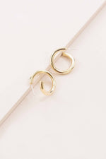 Come Back Around Hoop Earrings (14K)