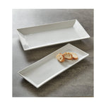 Whiteware Rectangle Serving Platter