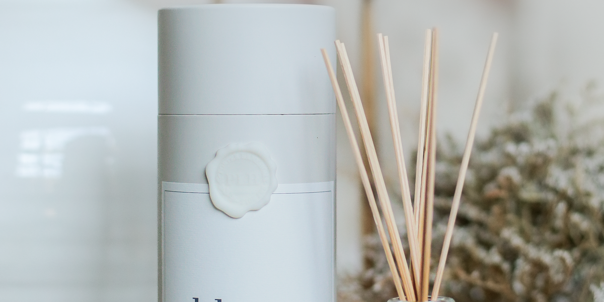 BLOOM | Marine Moss + Gardenia Reed Diffuser – Linen & Clove