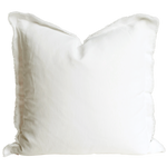 20x20 Fringe Pillow Cover - Light Gray