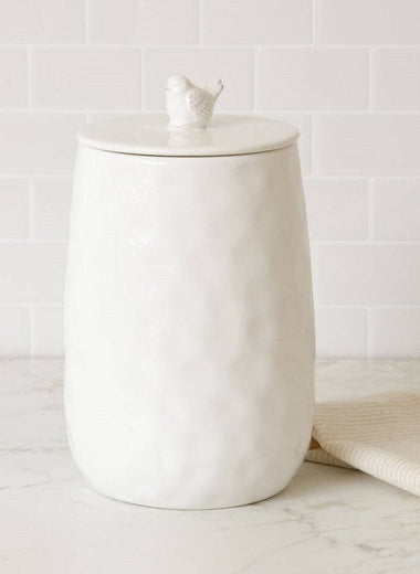 Ceramic Bird Canister - Large