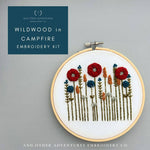 Hand Embroidery Kit - Wildwood in Campfire
