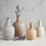 Taupe Terracotta Vase - Small