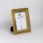 5x7 Gilded Beaded Frame