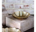 Gold Wavy Rim Bowl