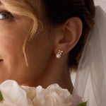 Genuine Freshwater Pearl Studs - Silver