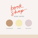 8 oz Poured Goods Candle - Book Shop