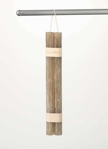 Dove Gray Hanging Taper Candles