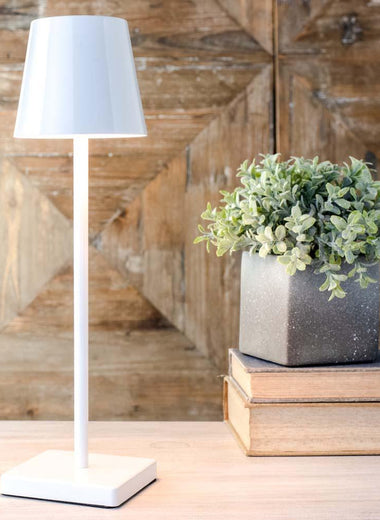 White Rechargeable LED Lamp