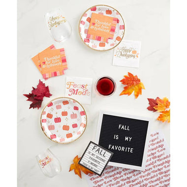 Fall Favorite Word Cocktail Napkins