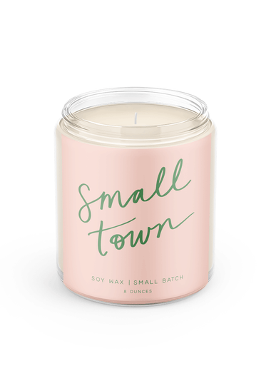 8 oz Poured Goods Candle - Small Town