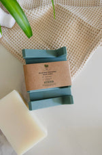 Silicone Draining Soap Dish: Sand
