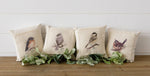 8x8 Bird On A Branch Pillow