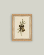 7x9 Bell with Pine Framed Art