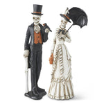 13" Resin Victorian Skeleton