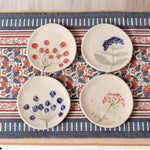 Pressed Wildflower Mini Plates
