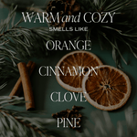 Warm and Cozy 12 oz Candle