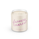 8 oz Poured Goods Candle - Farmer's Market