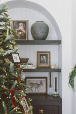 7x9 Glowing Christmas Tree Framed Art