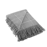 Windowpane Cashmere-Like Throw - 50x60