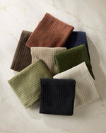 Geometry Truffle Hand Towel - Olive