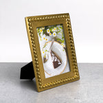 5x7 Gilded Beaded Frame