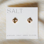 Cleo Gold Clover Earrings