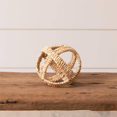 5" Decorative Woven Orb
