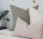 18x18 Light Olive Pillow Cover